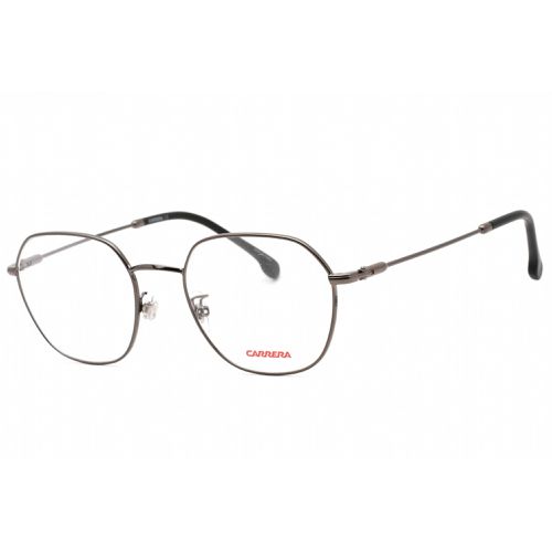 Unisex Eyeglasses - Dark Ruthenium Black Metal Square Frame / 180/F 0V81 00 - Carrera - Modalova