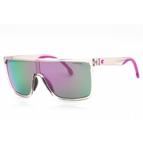 Unisex Sunglasses - Nude Violet Frame Shield Frame / 8060/S 0SS7 TE - Carrera - Modalova
