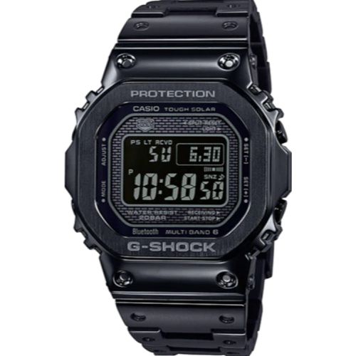 Men's Watch - G-Shock World Time Black Dial Bracelet Digital / GMW-B5000GD-1CR - Casio - Modalova