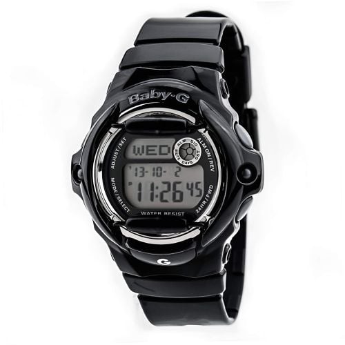 Women's Dive Watch - Baby-G Grey Digital Dial Resin Strap / BG169R-1 - Casio - Modalova