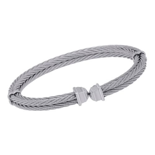 Stainless Steel Bangle Bracelet 04-13-4004-00 - Alor - Modalova