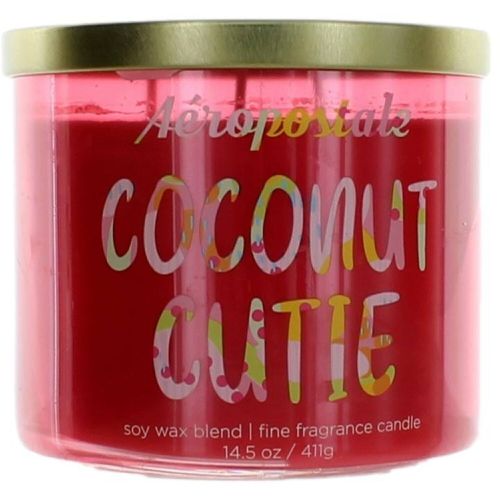 Candle Coconut Cutie - Soy Wax Blend 3 Wick Fine Fragranced, 14.5 oz - Aeropostale - Modalova