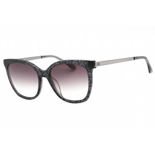 Women's Sunglasses - Cat Eye Frame Grey Gradient Lens / CK21703S 080 - Calvin Klein - Modalova