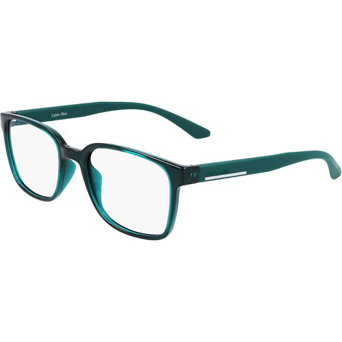 Men's Eyeglasses - Shiny Crystal Bistro Green / CK20534 300 - Calvin Klein - Modalova