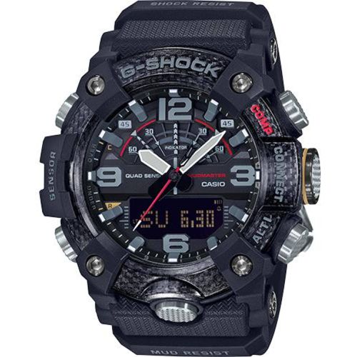 Men's Watch - G-Shock Mudmaster Black Resin Strap Analog-Digital / GGB100-1A - Casio - Modalova
