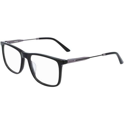 Unisex Eyeglasses - Fixed Nose Pads Full Rim Black Frame / CK21700 001 - Calvin Klein - Modalova