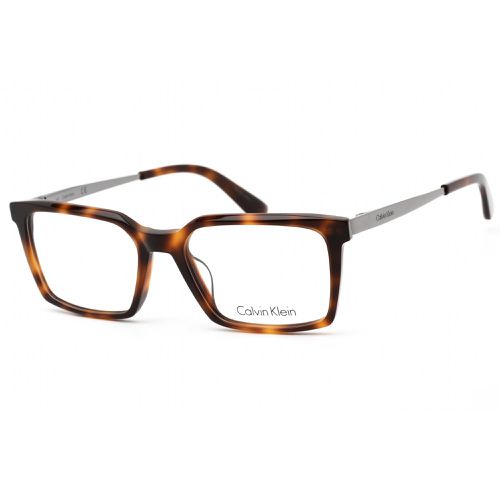 Men's Eyeglasses - Brown Havana Plastic Frame Demo Lens / CK22510 220 - Calvin Klein - Modalova