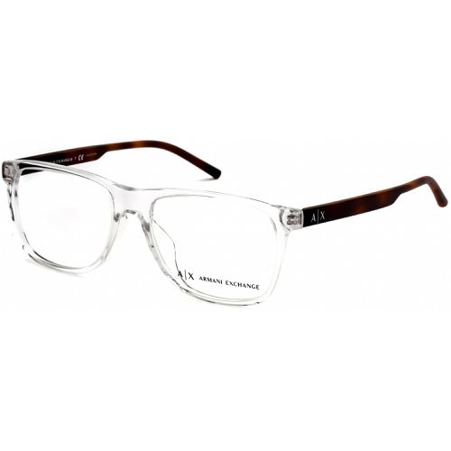 Unisex Eyeglasses - Rectangular Shape Frame Clear Lens / AX3048F 8235 - Armani Exchange - Modalova