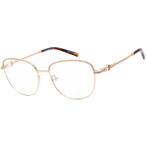 Women's Eyeglasses - Shiny Gold/Tortoise Square Shaped Frame / PC71035 C03 - Charriol - Modalova