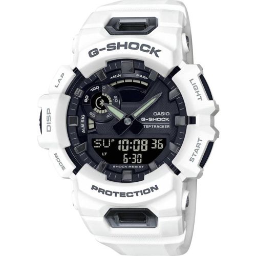 Unisex Ana Digi Watch - G-Shock 900 Series Black Dial Resin Strap / GBA900-7A - Casio - Modalova