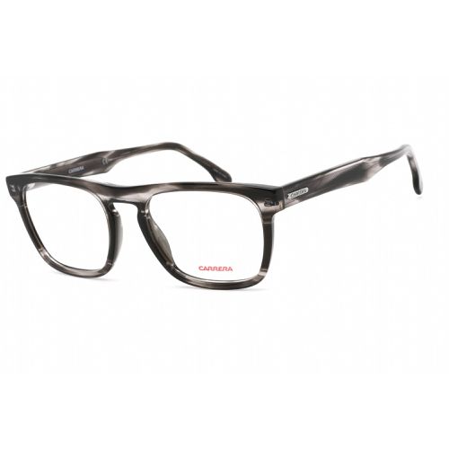Men's Eyeglasses - Grey Horn Plastic Square Shape Frame / 268 02W8 00 - Carrera - Modalova