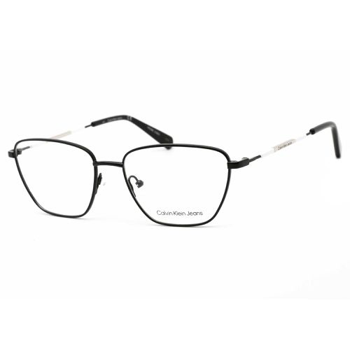 Women's Eyeglasses - Black Square Frame Demo Lens / CKJ21221 001 - Calvin Klein Jeans - Modalova