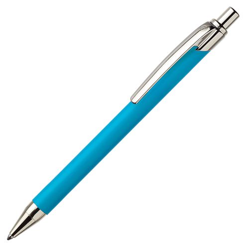 Ballpoint Pen - Rondo Soft Rubber Surface, Turquoise / 108-28 - Ballograf - Modalova