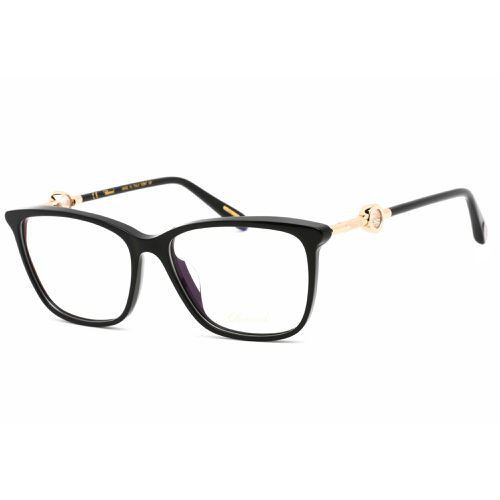 Women's Eyeglasses - Black Full Rim Frame Clear Demo Lens / VCH284S 0700 - Chopard - Modalova