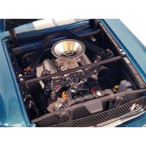 Scale Car - Dockery Ford Shelby GT 350R #11B Mark Donahue Blue Metallic - ACME - Modalova