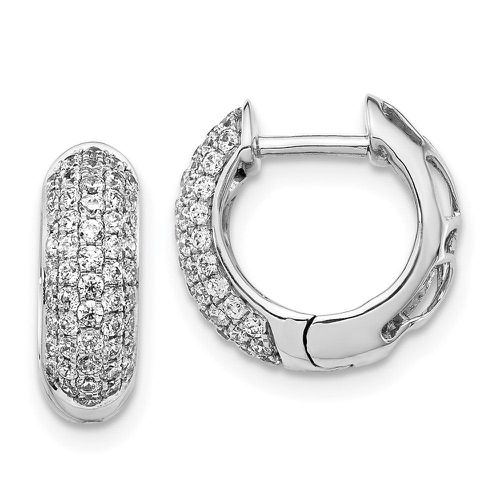 K White Gold Diamond Earrings - Jewelry - Modalova