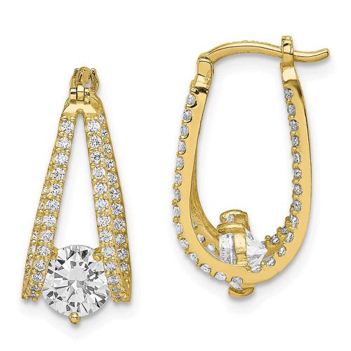 K CZ Hoop Earrings - Jewelry - Modalova