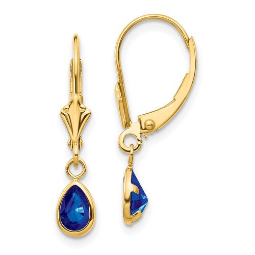 K 6x4mm September/Sapphire Earrings - Jewelry - Modalova