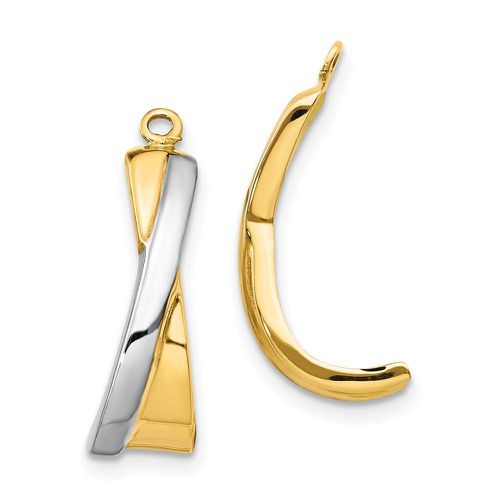 K Crossover J Hoop Earring Jackets - Jewelry - Modalova