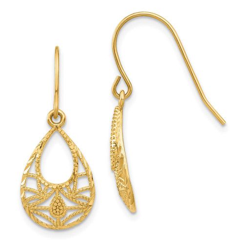 K Diamond-cut Dangle Earrings - Jewelry - Modalova