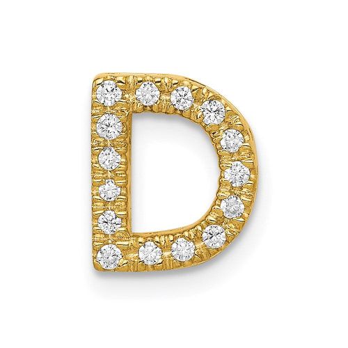 K Diamond Initial D Charm - Jewelry - Modalova