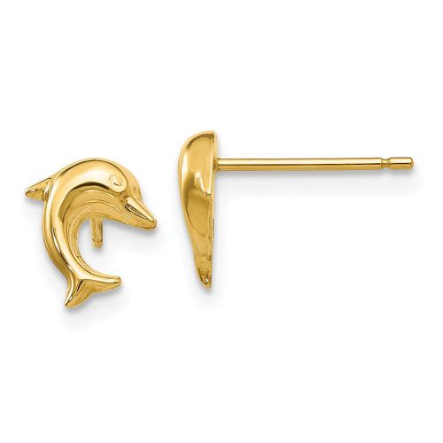K Small Dolphin Post Earrings - Jewelry - Modalova