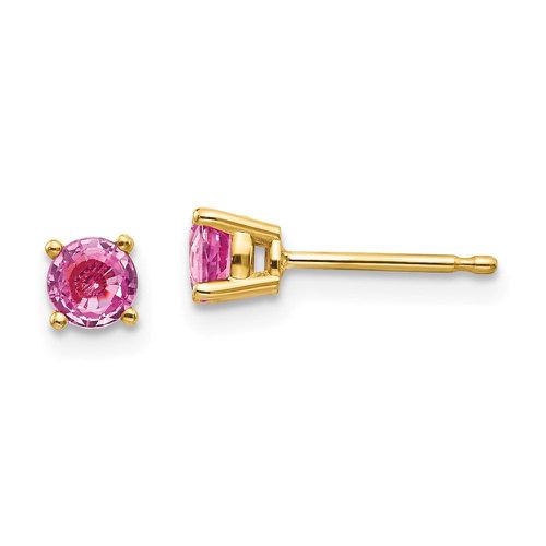 K Pink Sapphire Earrings - Jewelry - Modalova