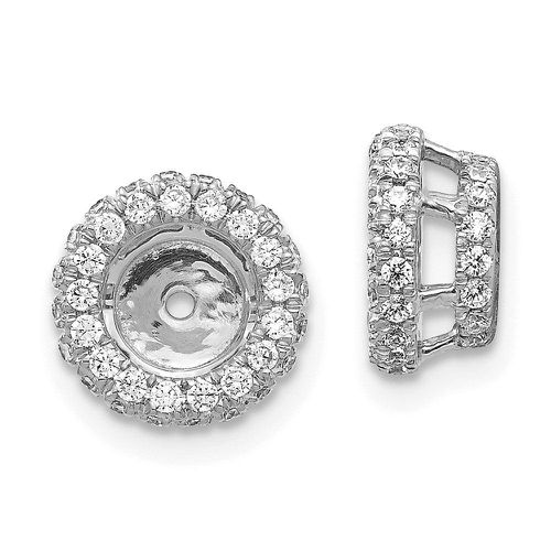K White Gold Diamond Earring Jacket - Jewelry - Modalova