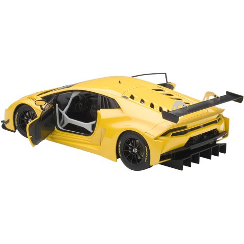 Model Car - Lamborghini Huracan GT3 Yellow with Pearl Effect - Autoart - Modalova