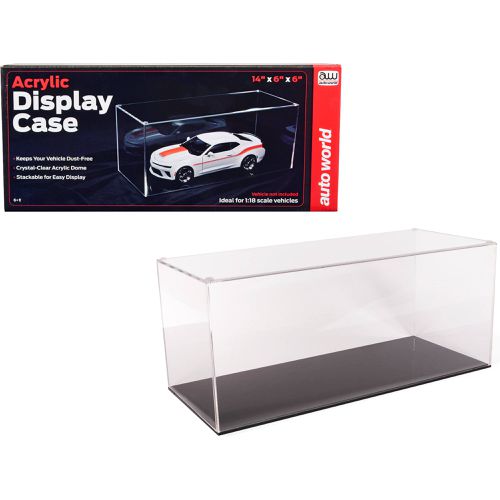 Display Show Case - Acrylic Dome Collectible for 1/18 Scale Model Cars - Autoworld - Modalova