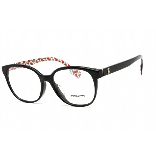 Women's Eyeglasses - Clear Lens Black Plastic Round Frame / 0BE2332F 3824 - BURBERRY - Modalova