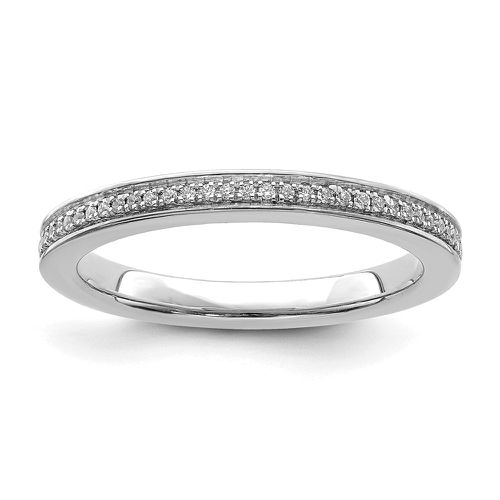 K White Gold Diamond Ring - Stackable Expressions - Modalova
