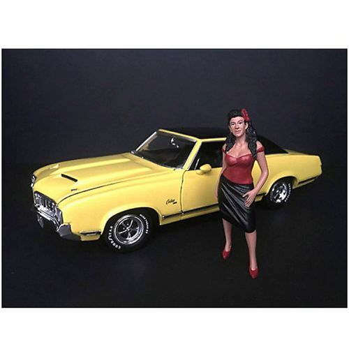Figurine - Hanging Out II Rosa for 1/24 Scale Models Blister Pack - American Diorama - Modalova
