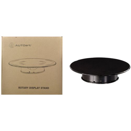 Rotary Display Turntable Stand - Medium Size 10 Inches Wide with Black Top - Autoart - Modalova