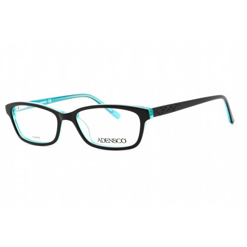 Women's Eyeglasses - Full Rim Black Turquoise Plastic Frame / Amanda 0DB5 00 - Adensco - Modalova