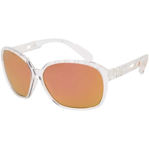 Women's Sunglasses - Crystal Full Rim Frame Brown Lens / SP0013 26G - Adidas - Modalova