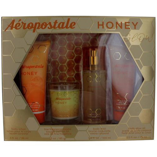 Women's Gift Set - Honey Glow with Sweet And Radiant Accords, 4 Piece - Aeropostale - Modalova