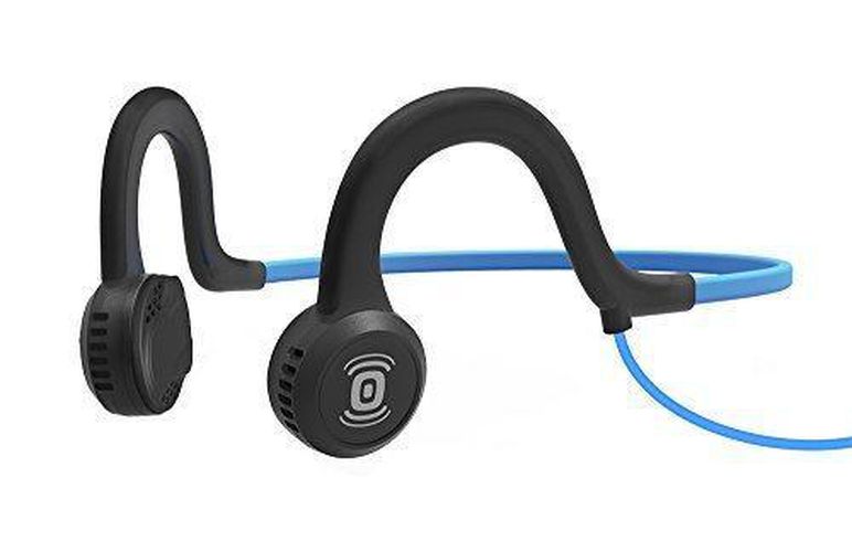 AS451OB Sportz Titanium Open Ear Wired Ocean Blue Bone Conduction Headphone with Mic - AfterShokz - Modalova