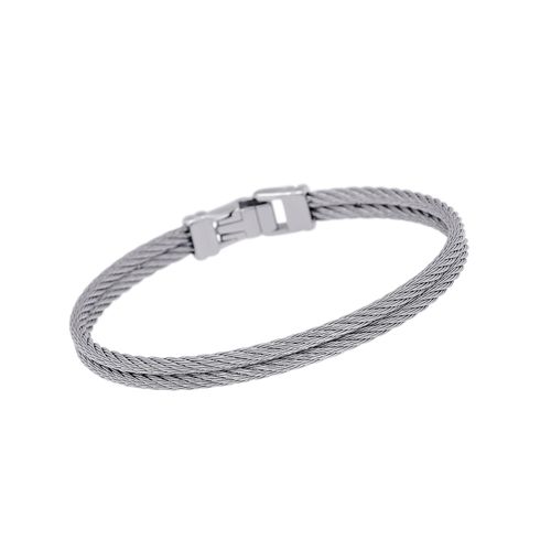 Stainless Steel Bangle Bracelet 04-32-S221-00 - Alor - Modalova