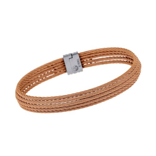Stainless Steel Bangle Bracelet 04-35-S405-00 - Alor - Modalova
