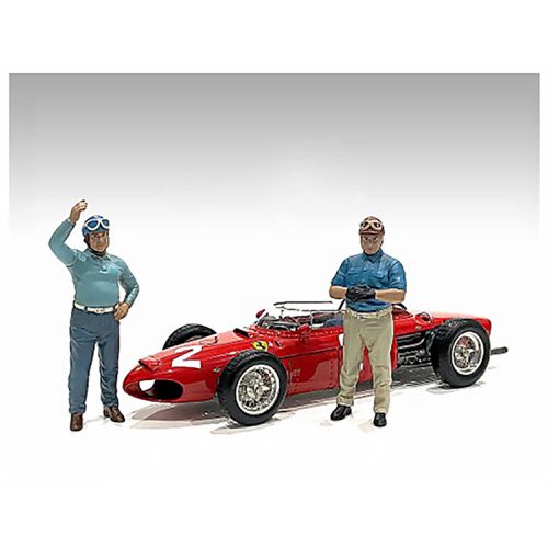Diecast Figures - Racing Legends 50's for 1/43 Models, Set of 2 - American Diorama - Modalova
