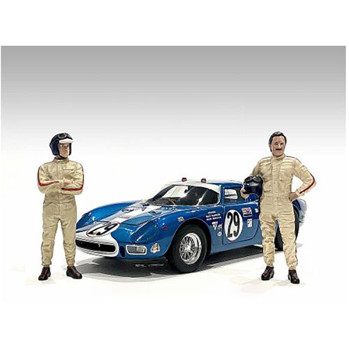 Diecast Figures - Racing Legends 60's for 1/43 Models, Set of 2 - American Diorama - Modalova
