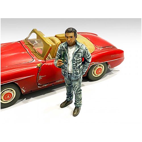 Figurine - Auto Mechanic Hangover Tom for 1/18 Models Poly Resin - American Diorama - Modalova