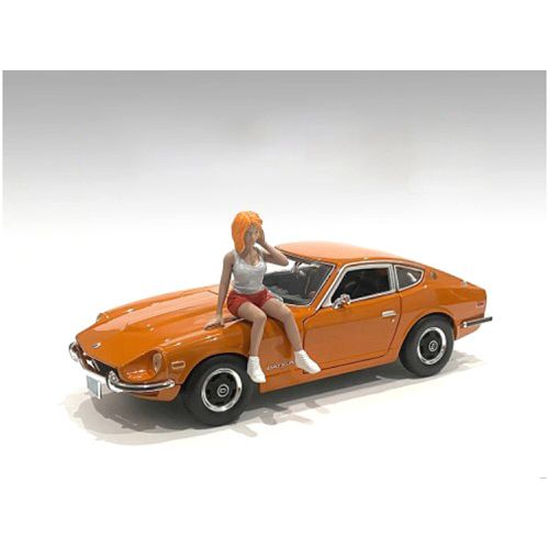 Figurine V - Polyresin Material Car Meet 2 for 1/18 Scale Models - American Diorama - Modalova