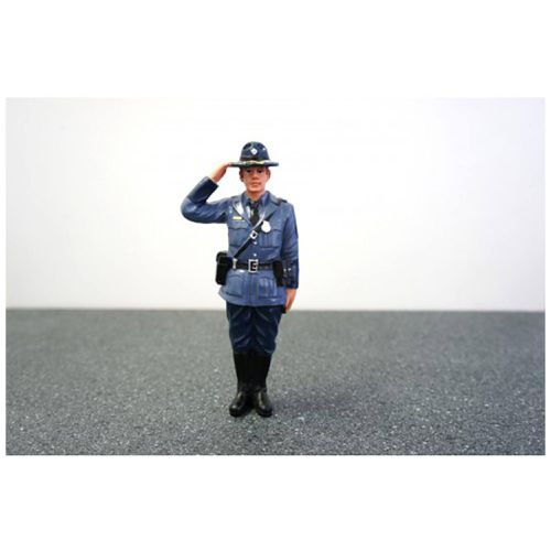 State Trooper Brian Figure - 3 inch For 1:24 Diecast Model Cars - American Diorama - Modalova