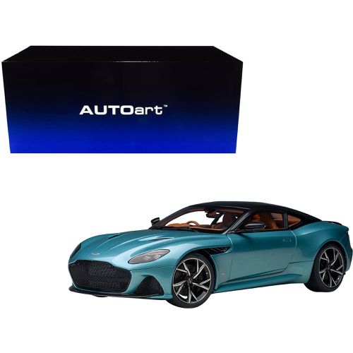 Model Car - Aston Martin DBS Superleggera RHD Caribbean Pearl Blue - Autoart - Modalova
