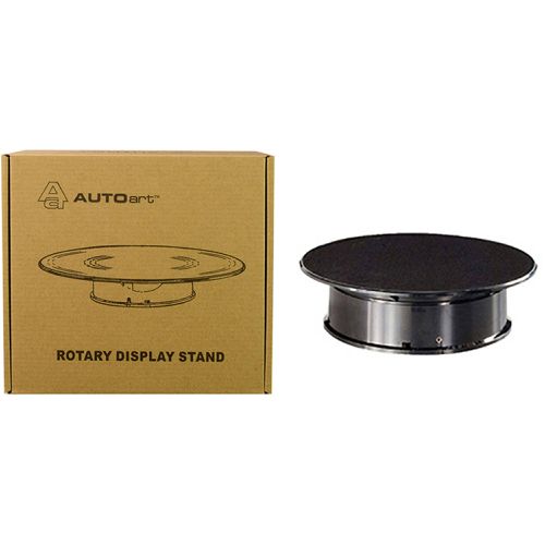 Rotary Display Turntable Stand - Small Size 8 Inches Wide with Black Top - Autoart - Modalova