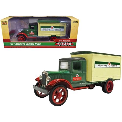 Model Delivery Truck - 1931 Hawkeye Texaco Agricultural Lubricants - Autoworld - Modalova