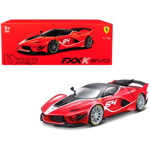 Diecast Car - Ferrari FXX K Evo #54 Michael Luzich Signature Series - Bburago - Modalova