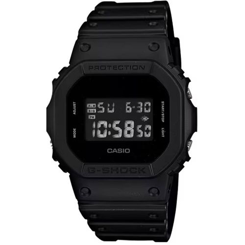 Men's Digital Watch - G-Shock Black Resin Strap Shock Resistant / DW5600BB-1 - Casio - Modalova